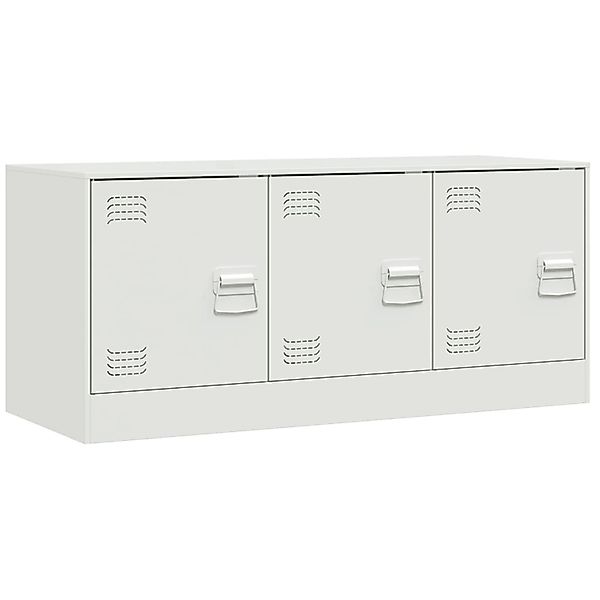 vidaXL TV-Schrank Weiß 99x39x44 cm Stahl 841648 günstig online kaufen