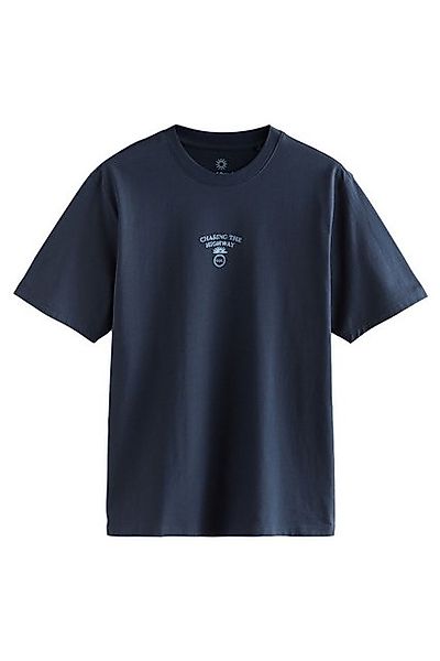 Next Print-Shirt T-Shirt mit Grafikprint 100 % Baumwolle (1-tlg) günstig online kaufen
