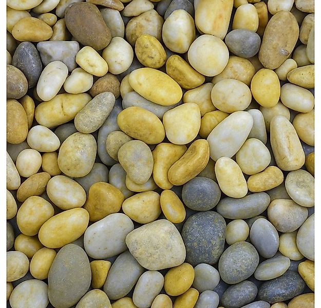 GarPet Kieselsteine Kieselsteine Garten 25kg Quarzkies Zierkies Buntkies Te günstig online kaufen