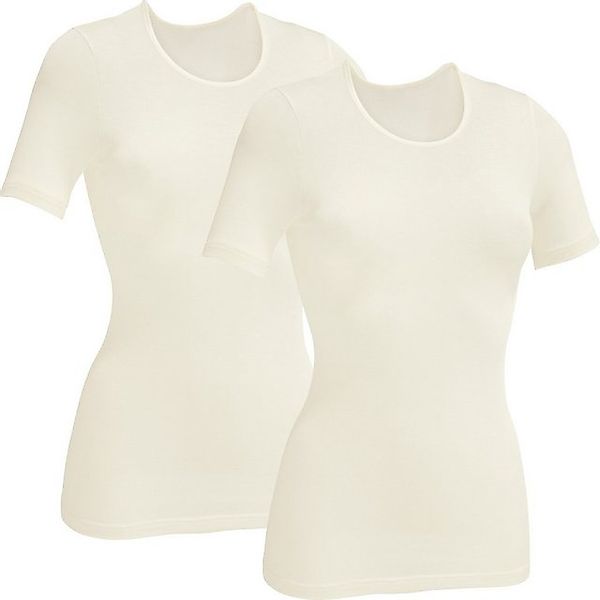Erwin Müller T-Shirt Damen-Unterhemd, 1/2-Arm 2er-Pack (2-tlg) Modal Uni günstig online kaufen