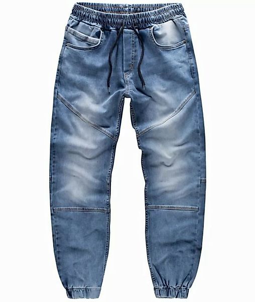 Rock Creek Tapered-fit-Jeans Herren Jeans Jogger-Style Blau RC-2184 günstig online kaufen