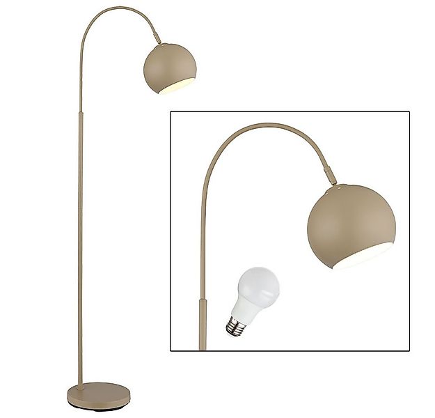 GLOBO LIGHTING LED Stehlampe, Leuchtmittel inklusive, Warmweiß, Stehleuchte günstig online kaufen