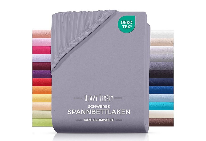 Carpe Sonno Spannbettlaken Heavy Jersey 90x200 100x200 120x200 140x200 160x günstig online kaufen
