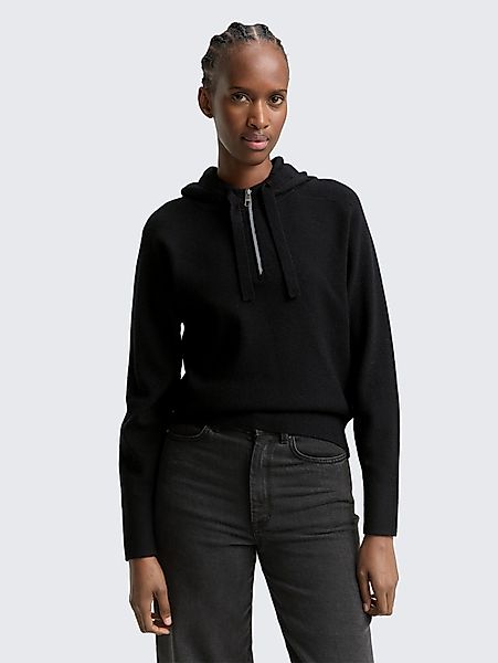TOM TAILOR Denim Strickpullover Hoodie Strickpullover günstig online kaufen