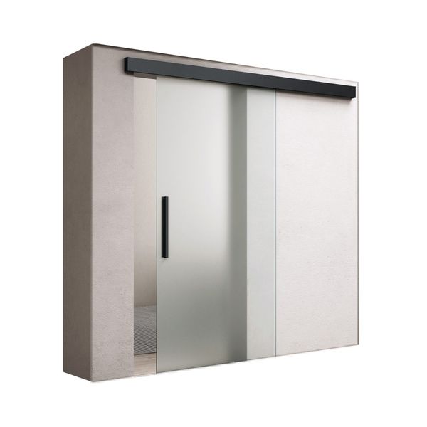 doporro Glasschiebetür Design komplettset mit ESG-Sicherheitsglas günstig online kaufen