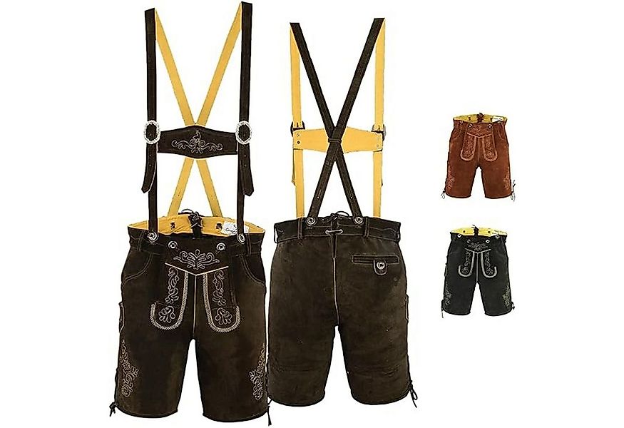 German Wear Trachtenlederhose GW720 kurze trachtenhose Toni Trachten Lederh günstig online kaufen