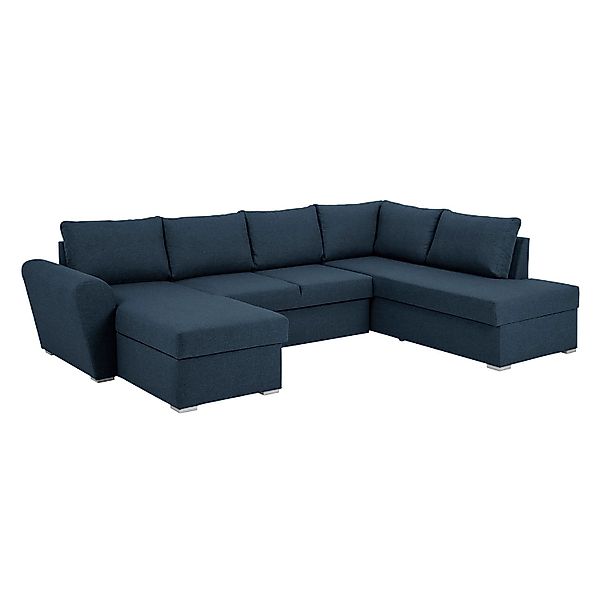 ebuy24 Stefan Schlafsofa Chaiselong Links Blau günstig online kaufen