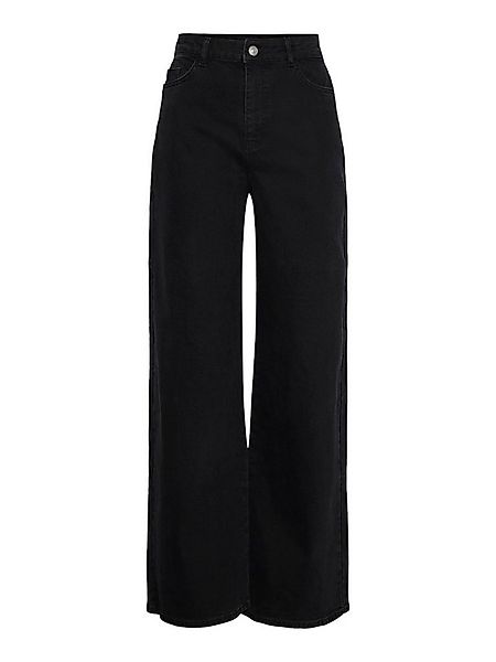 pieces Weite Jeans Selma (1-tlg) Plain/ohne Details günstig online kaufen