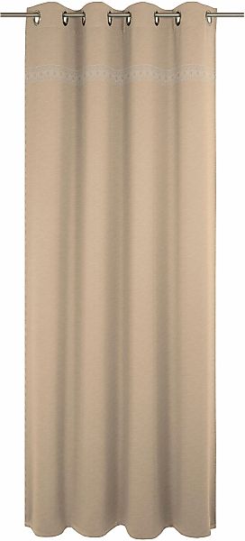 Wirth Vorhang "Wiessee" Ösen 1 Stk. tlg. günstig online kaufen