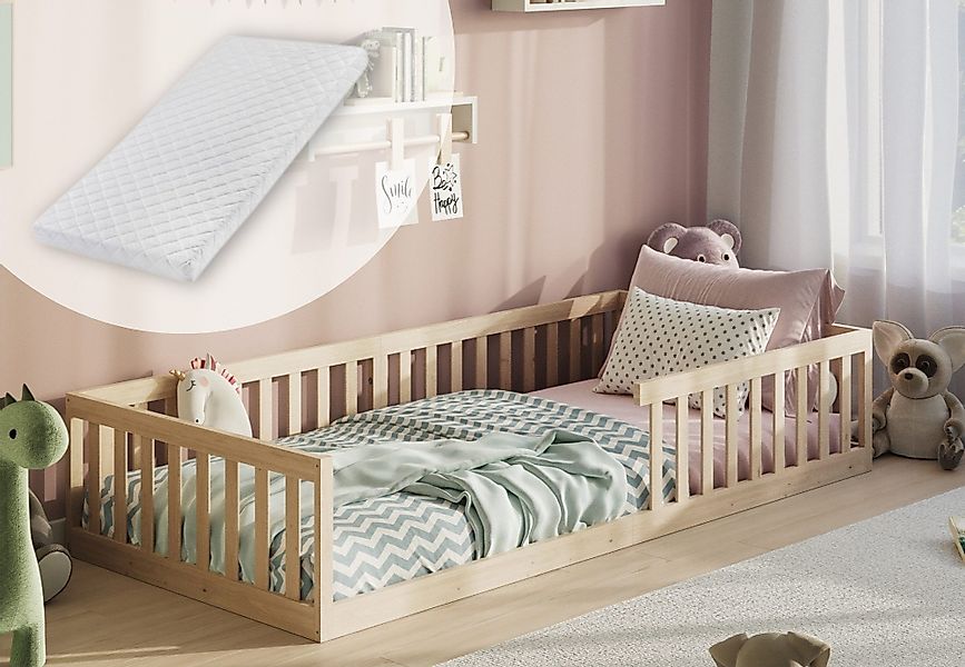 Kids Collective Kinderbett Bodenbett Bett mit günstig online kaufen
