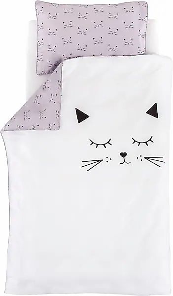 Träumeland Babybettwäsche »kuschelweiche Bettwäsche Schmusekatze« 2 Stk. tl günstig online kaufen