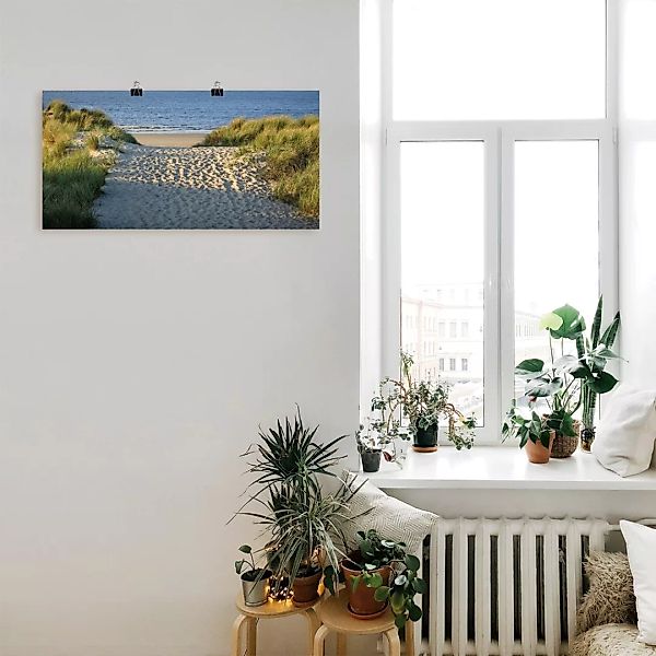 Artland Wandbild "Strandaufgang", Strand, (1 St.) günstig online kaufen