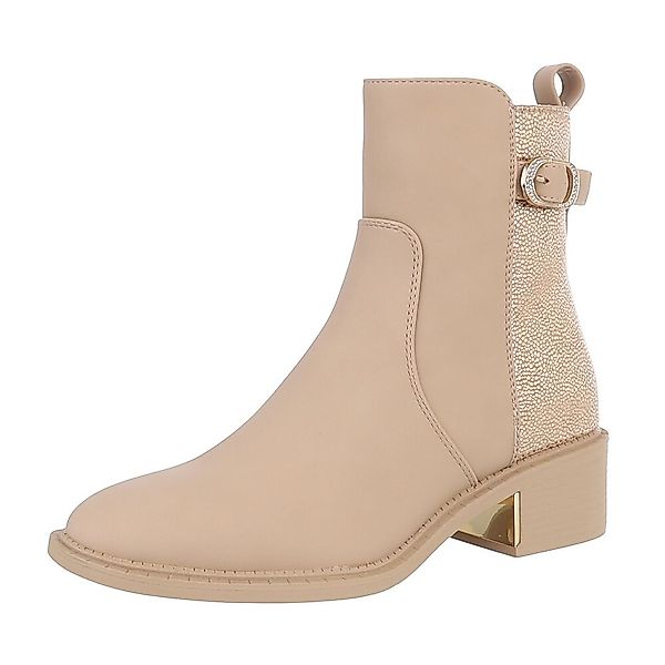 Ital-Design Damen Freizeit Stiefelette (87417612) Blockabsatz günstig online kaufen