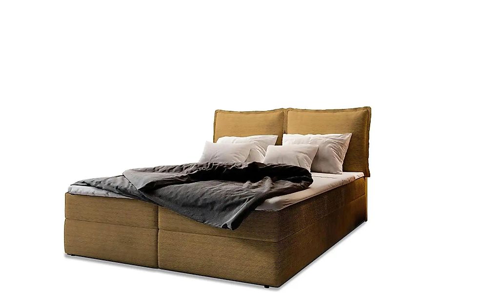 MASSENO Boxbett mit Bettkasten Lente ¦ gelb ¦ Maße (cm): B: 160 H: 98 Bette günstig online kaufen