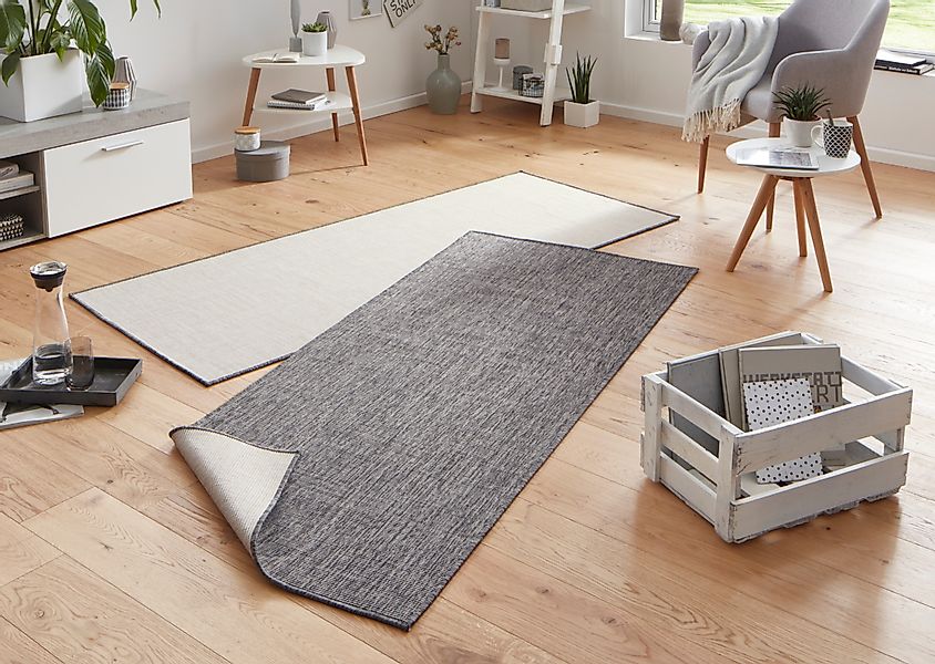 NORTHRUGS Teppich »Miami Wendeteppich«, rechteckig, 5 mm Höhe, In-& Outdoor günstig online kaufen