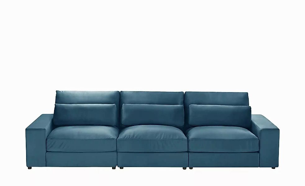 3 Sitzer Sofa  Branna ¦ blau ¦ Maße (cm): B: 322 H: 88 T: 120.0 Polstermöbe günstig online kaufen