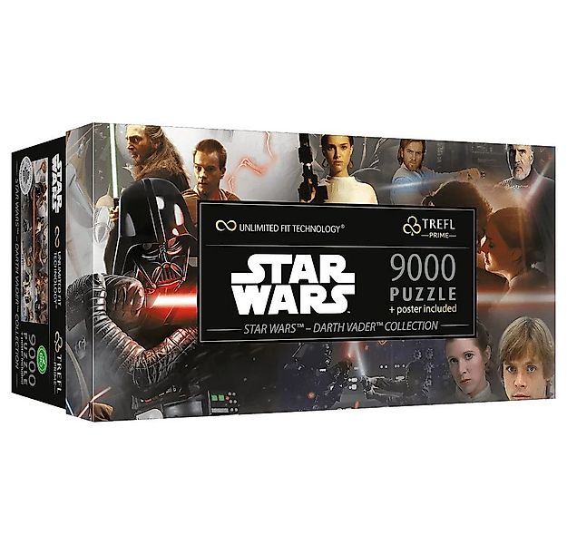 Trefl GmbH Puzzle Star Wars Darth Vader Collection 9000 Teile Puzzle, 9000 günstig online kaufen