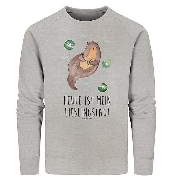Mr. & Mrs. Panda Longpullover Otter Seerose Größe M - Heather Grey - Gesche günstig online kaufen
