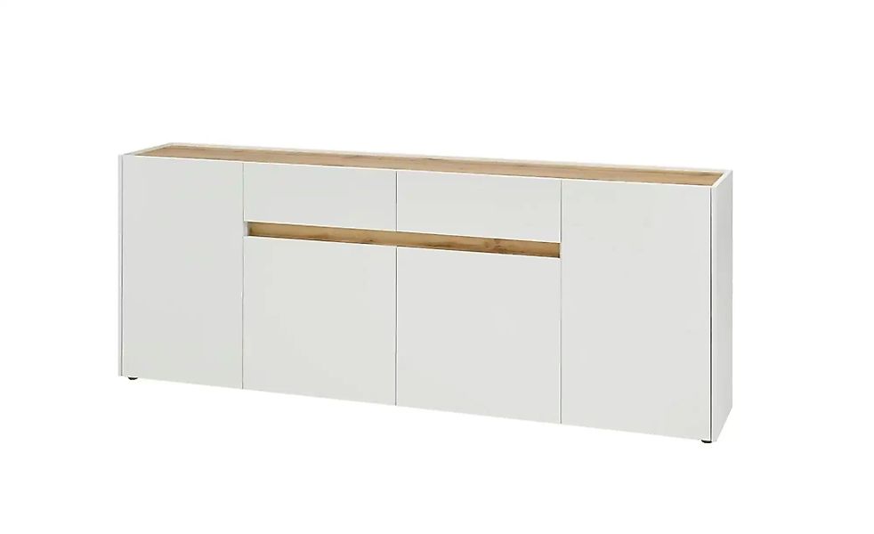 Sideboard   Cande ¦ weiß ¦ Maße (cm): B: 220 H: 40 Kommoden & Sideboards > günstig online kaufen