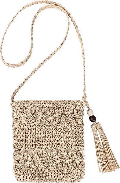 LuxusKollektion Strandtasche Strohtasche Damen Stroh Umhängetasche günstig online kaufen
