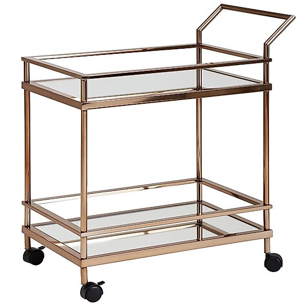 FINEBUY Servierwagen FB52936, (Gold 65,5x84x45 cm, günstig online kaufen