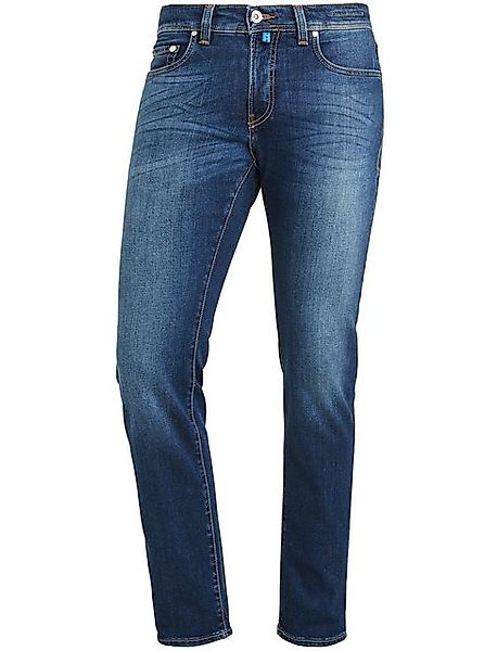 Pierre Cardin 5-Pocket-Jeans PIERRE CARDIN FUTUREFLEX LYON dark vintage blu günstig online kaufen
