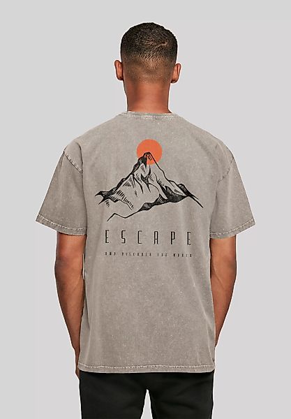 F4NT4STIC T-Shirt "Oversize Escape Discover the World Mountain", Premium Qu günstig online kaufen