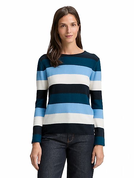 TOM TAILOR Strickpullover "Otto", mit Viskose günstig online kaufen