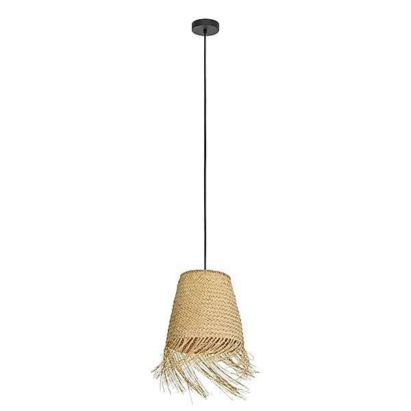 Eglo Pendelleuchte Aycliffe Schwarz Ø 30 cm x 110 cm 1-flammig günstig online kaufen