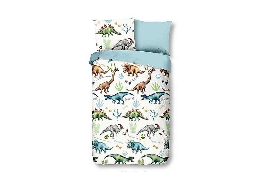 Traumschloss Bettwäsche Comfort Baumwolle, Flanell, 2 teilig, einzelne Dino günstig online kaufen