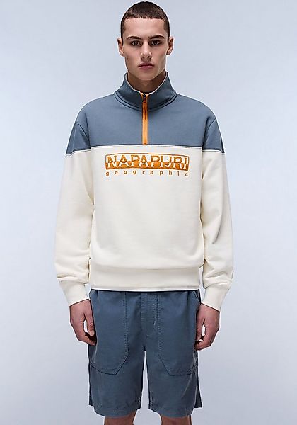 Napapijri Sweatshirt B-SATURNIA HZ Mit Rundhalsausschnitt günstig online kaufen