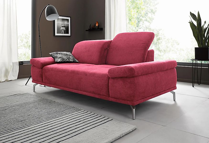 Home affaire 2-Sitzer "Caluna" mit Sitztiefen- und Kopfteilverstellung günstig online kaufen