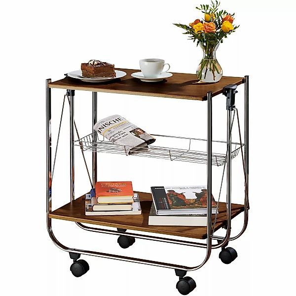 WENKO Servierwagen Modell Dinett Deluxe, Küchenwagen günstig online kaufen