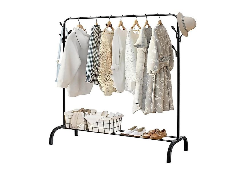 Youyijia Kleiderständer Kleiderständer Freistehender Kleiderbügel Schwarz T günstig online kaufen