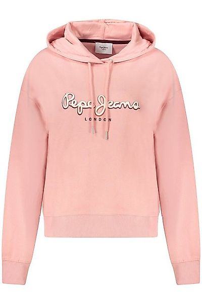 Pepe Jeans Sweatshirt Rosa Damenpullover aus nachhaltiger Baumwolle mit günstig online kaufen