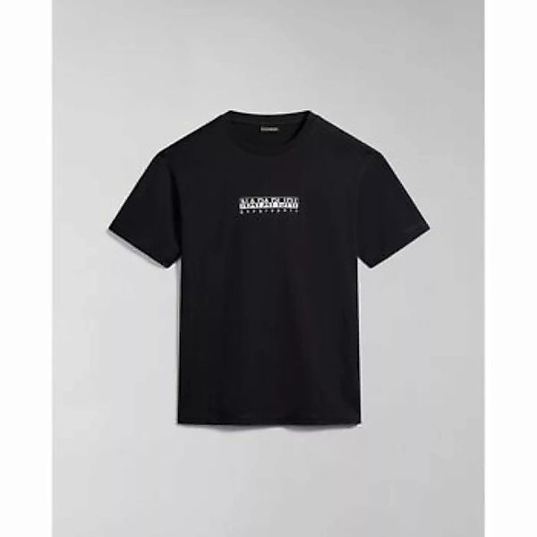 Napapijri  T-Shirts & Poloshirts S-BOX SS4 NP0A4H8S-041 BLACK günstig online kaufen