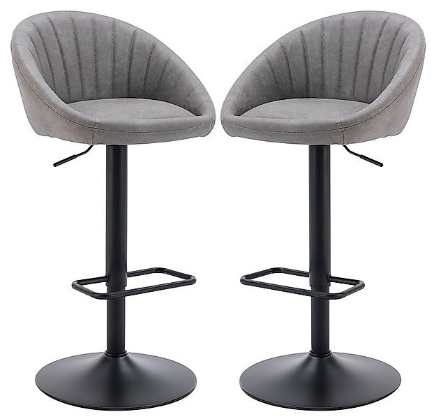 WAHSON OFFICE CHAIRS Barhocker höhenverstellbar drehbar Barstuhl aus Handtu günstig online kaufen