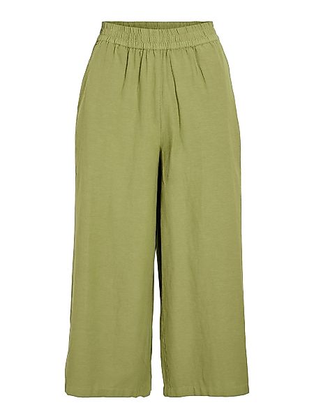 Vila Stoffhose Weite Culotte-Hose mit elastischem günstig online kaufen