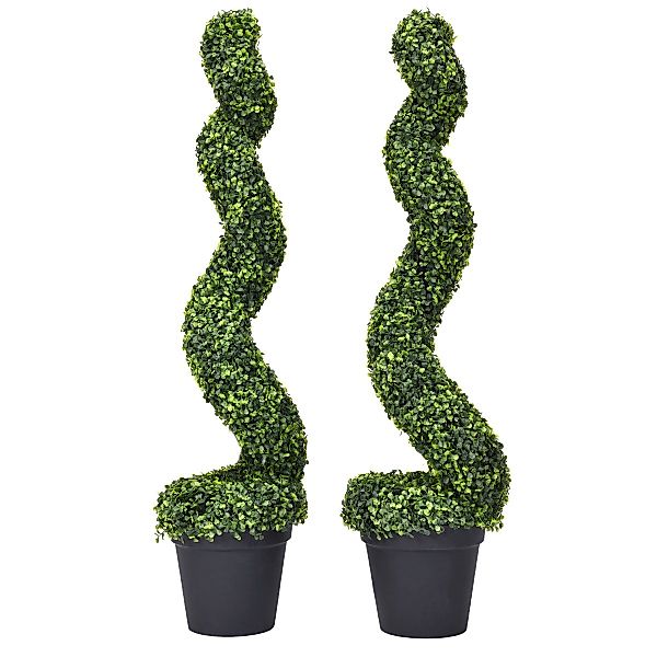 Kunstbaum Buchsbaum, COSTWAY, Höhe 120 cm, günstig online kaufen