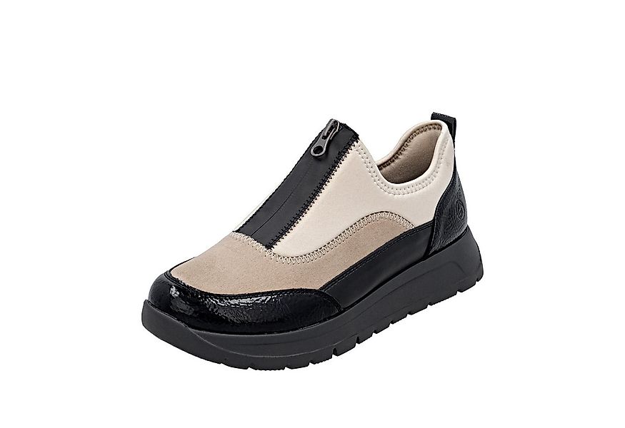 Remonte Plateausneaker Halbschuh, Casual-Sneaker mit Lackdetails günstig online kaufen
