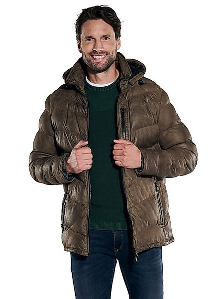 Engbers Lederjacke Lederjacke mit Kapuze günstig online kaufen