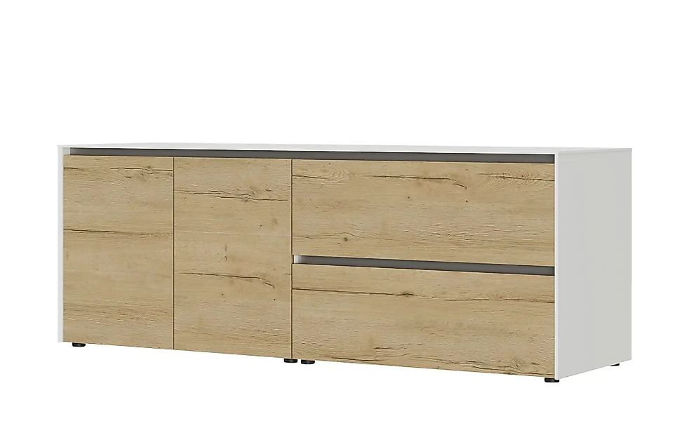 Content Sideboard  Metro Line ¦ weiß ¦ Maße (cm): B: 204 H: 75 T: 50.0 Komm günstig online kaufen