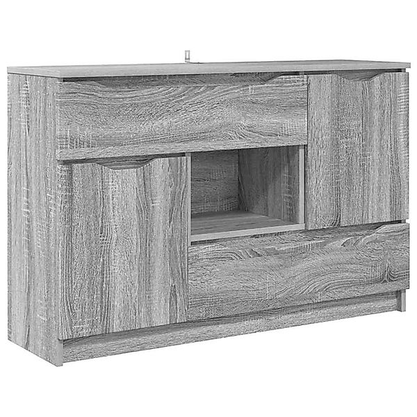 vidaXL Sideboard Graues Sonoma 100 x 30 x 65,6 Holzwerkstoff 888793 günstig online kaufen