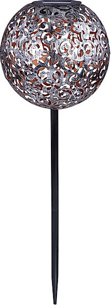 GLOBO LIGHTING LED Solarleuchte "SOLAR" LED-Modul 1 Stk. Warmweiß Solarlamp günstig online kaufen