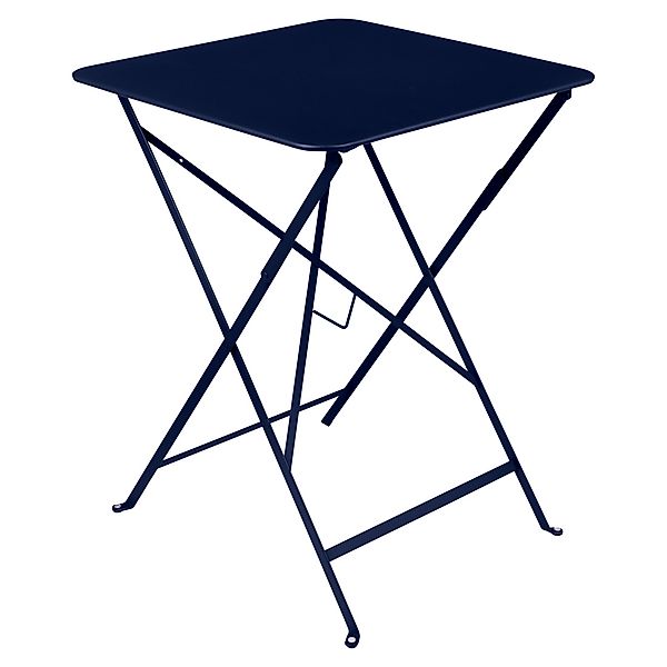 Bistro Klapptisch Rechteckig 57x57 Abyssblau günstig online kaufen