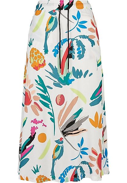 URBAN CLASSICS Jerseyrock Urban Classics Damen Ladies Viscose Midi Skirt (1 günstig online kaufen