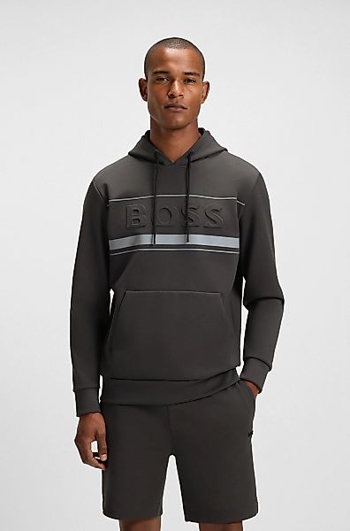 BOSS GREEN Kapuzensweatshirt "Soody Zone", mit geprägtem Logo und sportiven günstig online kaufen
