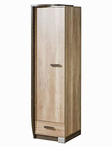 Feldmann-Wohnen Stauraumschrank Romeo (1-St) 50x58x192,5cm Canyon Eiche günstig online kaufen