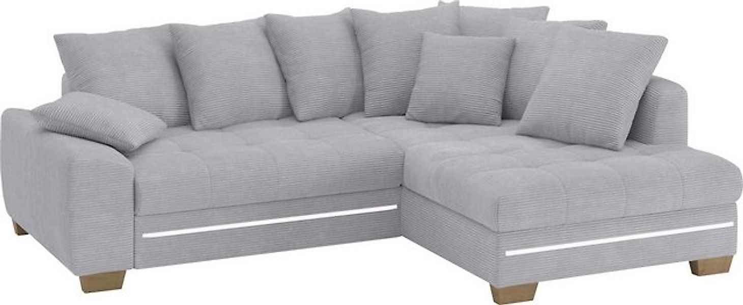 Mr. Couch Ecksofa Nikita II, L-Form, mit RGB-LED Beleuchtung, wahlweise mit günstig online kaufen