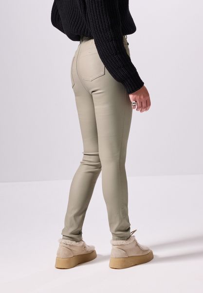 STREET ONE STUDIO Lederimitathose High Waist günstig online kaufen
